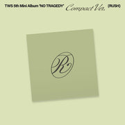 the album cover for TWS - TWS 5th Mini Album 'NO TRAGEDY' [RUSH Compact Ver.]