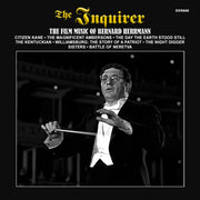 the album cover for Inquirer: Film Music Of Bernard Herrmann / O.S.T. - Inquirer: Film Music Of Bernard Herrmann / O.S.T.