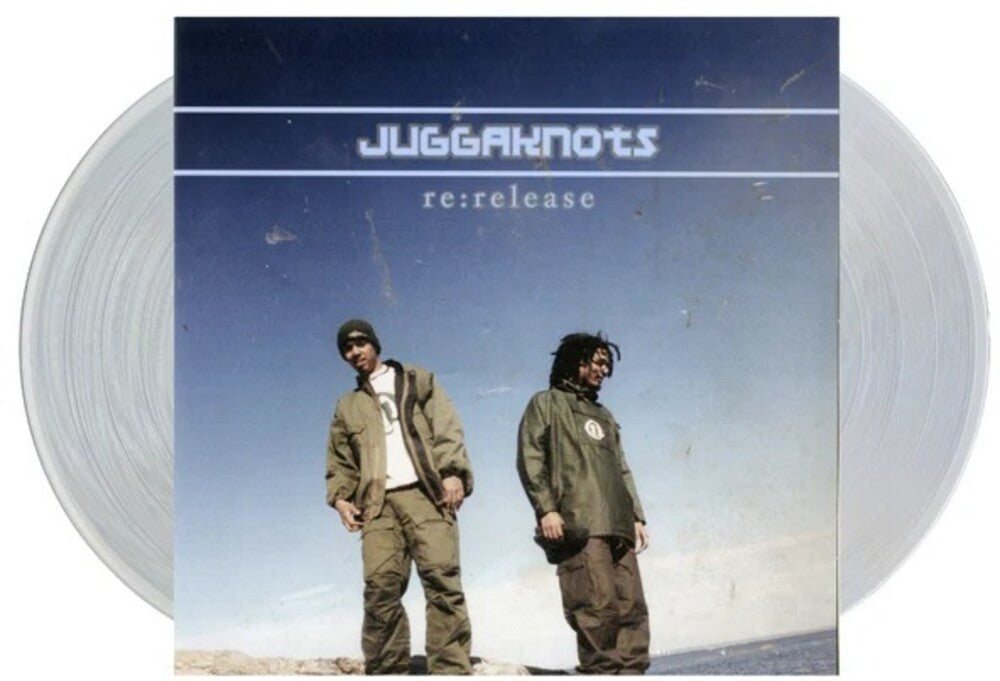 the album cover for Juggaknots - Re: Release: Clear Blue Skies (Bonus Tracks)