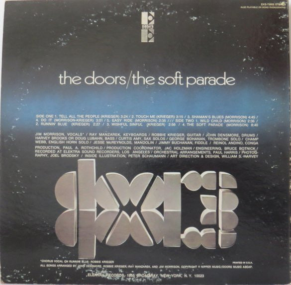 The Doors : The Soft Parade (LP, Album, Red)