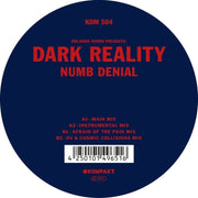 the album cover for Orlando Voorn  / Dark Reality - Numb Denial (Ep)