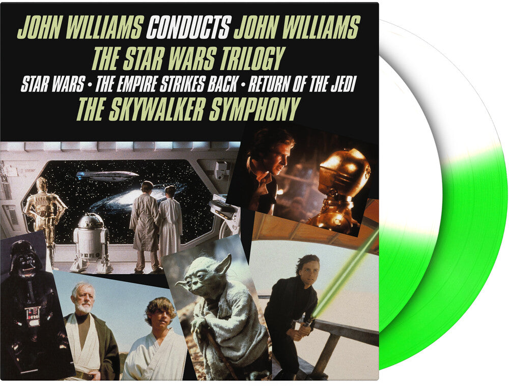 the album cover for Williams, John - John Williams Conducts John Williams: The Star Wars Trilogy