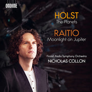 the album cover for Finnish Radio Symphony Orchestra - Gustav Holst: Planets Vaino Raitio: Moonlight On
