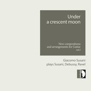the album cover for Giacomo Susani - Under A Crescent Moon - Giacomo Susani