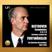 the album cover for Wilhelm Furtwängler - Furtwangler - Waretime Recordings 1942-1944