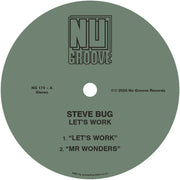 the album cover for Steve Bug - Let's Work