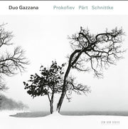 the album cover for Duo Gazzana - Prokofiev Schnittke Part