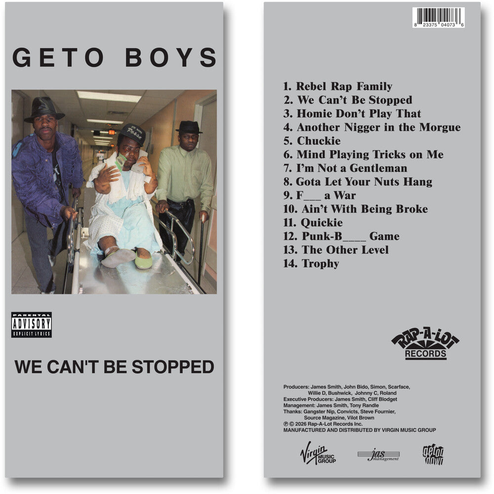 the album cover for Geto Boys - We Can't Be Stopped (35th Anniversary) (Aniv)