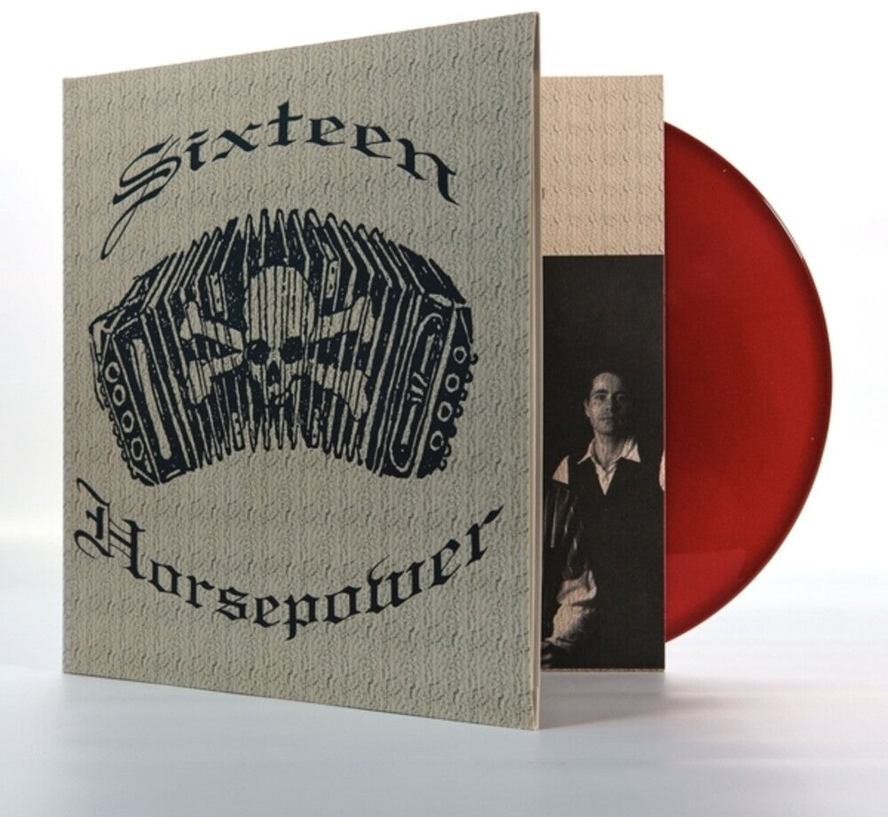 the album cover for 16 Horsepower - Yours Truly [Colored Vinyl] (Red)