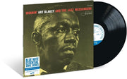 the album cover for Art & the Jazz Messengers Blakey - Moanin (blue Note Essentials)