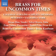 the album cover for Hiram Diaz - Brass For Uncommon Times