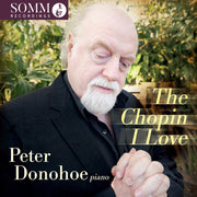 the album cover for Peter Donohoe - Chopin I Love