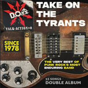 the album cover for Doa - Take On The Tyrants - Very Best Of Punk Rock's