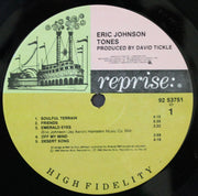 Eric Johnson (2) : Tones (LP, Album)