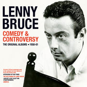 the album cover for Lenny Bruce - Comedy & Controversy: Original Albums 1958-61