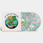 the album cover for King Gizzard & The Lizard Wizard - Europe '25 Vol. Ii (triple Gatefold - Rainbow Sprinkles Splatter Vinyl/3lp)