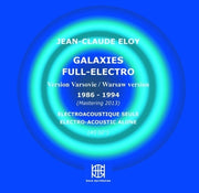 the album cover for Jean-claude Eloy - Galaxies Full-electro