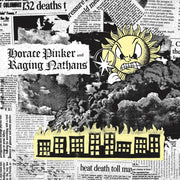the album cover for Raging Nathans & Horace Pinker - Split