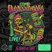 the album cover for Various Artists - Comp Punksylvania Vol. 5 Live