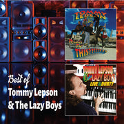 the album cover for Tommy & the Lazy Boys Lepson - Best of (2cd)