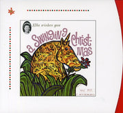 the album cover for Ella Fitzgerald - Ella Wishes You a Swinging Christmas