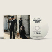 the album cover for Ezra Collective - Here Because Of Hope