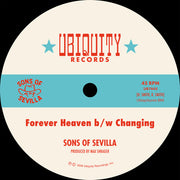 the album cover for Sons of Sevilla - Forever Heaven / Changing