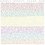 the album cover for Charly Garcia - Piano Bar