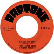 the album cover for Thee Sacred Souls - One & The Same B/W Same Difference