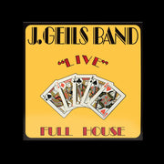 the album cover for J Geils Band - Live Full House