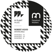 the album cover for Robert Hood - Invincible