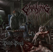 the album cover for Gnawing - Bully Breed