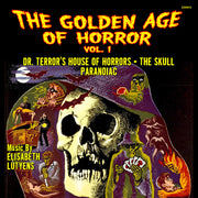 the album cover for Elisabeth Lutyens - Golden Age of Horror Vol. 1 (dr. Terror's House of Horrors/the Skull/paranoiac)