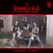 the album cover for Baphomet's Blood - Second Strike