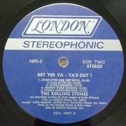 The Rolling Stones : Get Yer Ya-Ya's Out! The Rolling Stones In Concert (LP, Album, Pin)