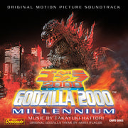 the album cover for Takayuki Hattori - Godzilla 2000: Millennium