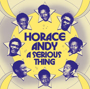 the album cover for Horace Andy - Serious Thing (Phot)