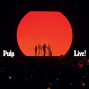 the album cover for Pulp - Live [Indie Exclusive Blue]