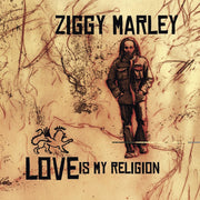the album cover for Ziggy Marley - Love Is My Religion [Colored Vinyl] [Limited Edition] (Wht) (Aniv)