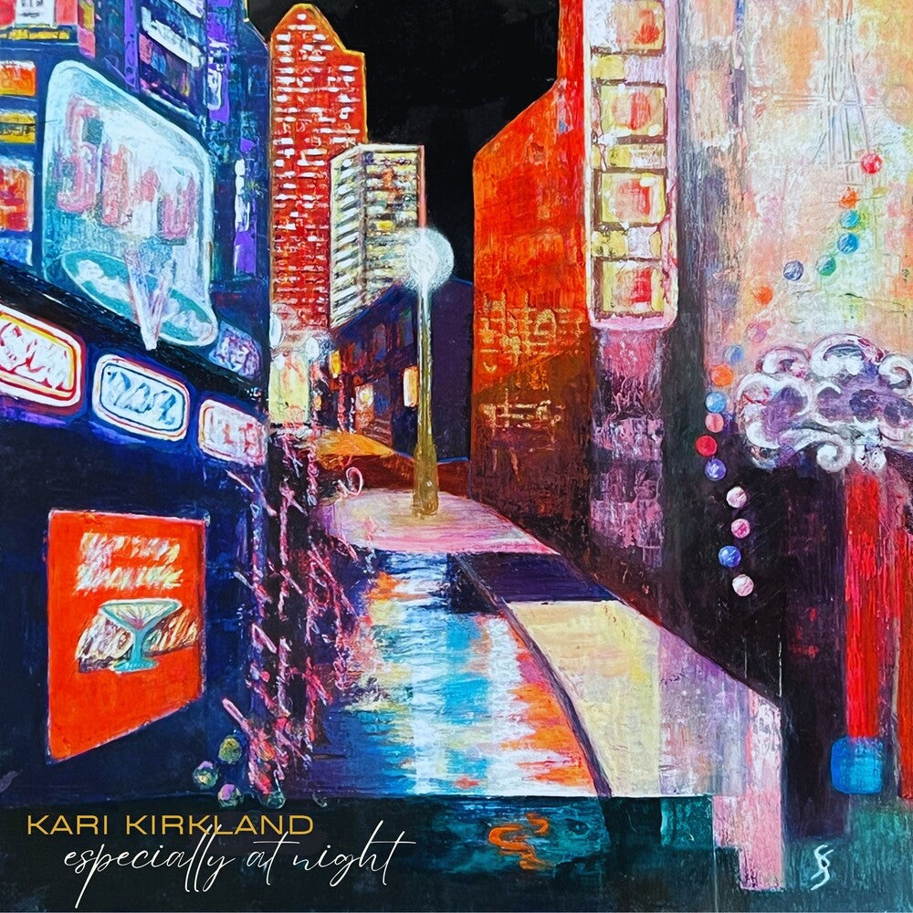 the album cover for Kari Kirkland - Especially At Night [Digipak]