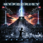 the album cover for Hypocrisy - Worship (Blue) [Clear Vinyl] (Gate)