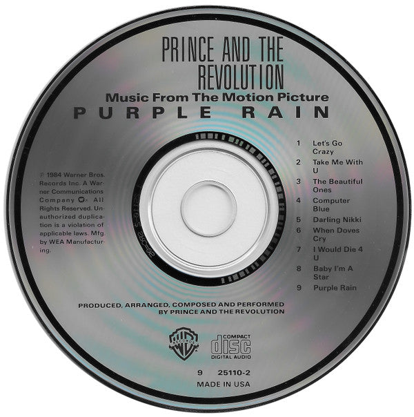 Prince And The Revolution : Purple Rain (CD, Album, RE, SRC)