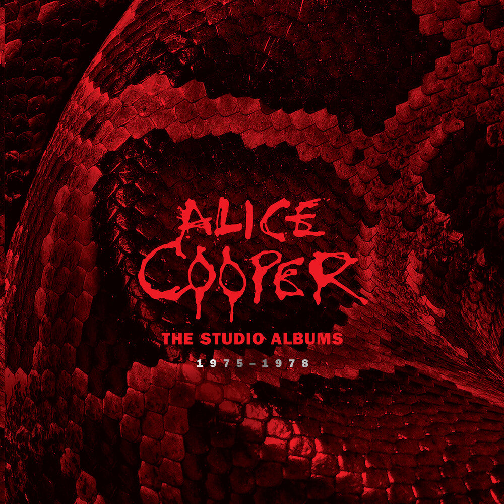 the album cover for Alice Cooper - Studio Albums 1975 - 1978