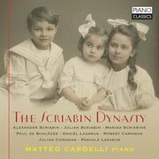 the album cover for Matteo Cardelli - Scriabin Dynasty