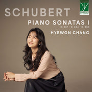 the album cover for Hyewon Chang - Franz Schubert: Piano Sonata I