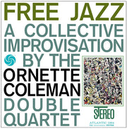 the album cover for Ornette Coleman Double Quartet - Free Jazz