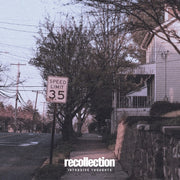 the album cover for Recollection - Intrusive Thoughts