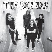 the album cover for Donnas - Donnas - Analog - Clear W/ Black & Purple [Colored Vinyl]