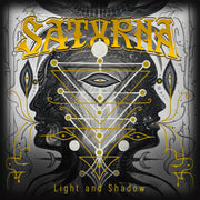 the album cover for Saturna - Light And Shadow