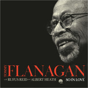 the album cover for Tommy Flanagan - So In Love